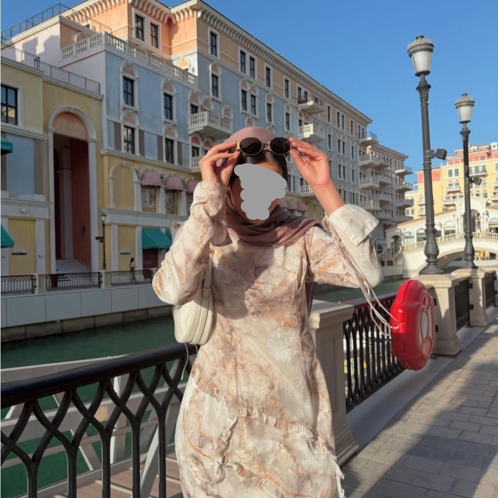 Modest maxi dress